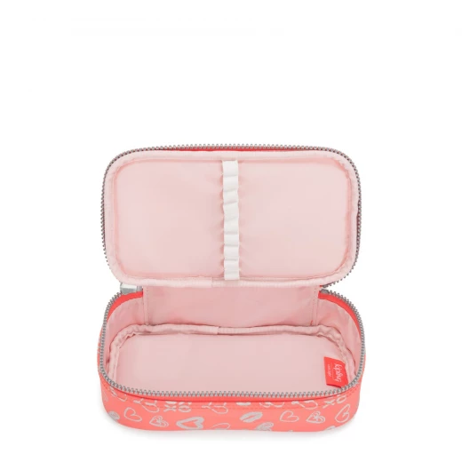 Kipling 50 Pens Hearty Pink Met - كيبلينج - Image 3