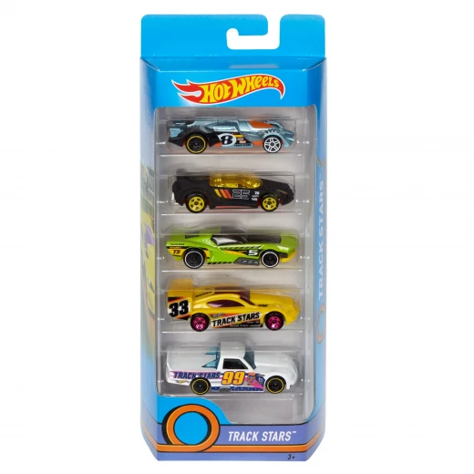 Hot Wheels® 50th Track Stars 5-Pack - Assortment Hot Wheels® 50th Track Stars 5-Pack - Assortment