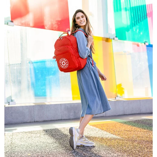 Kipling Clas Seoul Active Red NC - كيبلينج - Image 5