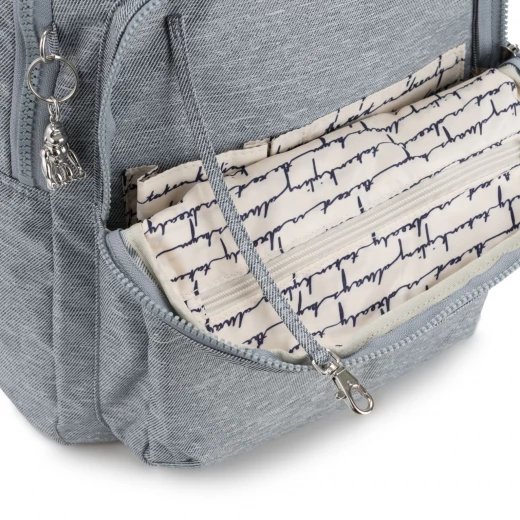 Kipling Clas Seoul Cool Denim - كيبلينج - Image 6