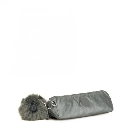 Kipling Brush Pouch Metallic Stony - كيبلينج - Image 4