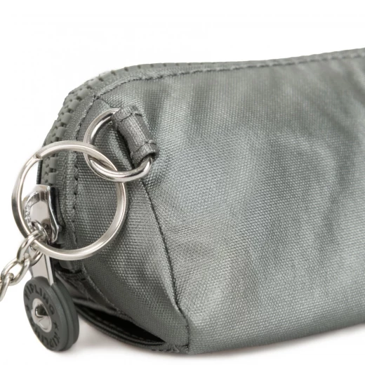 Kipling Brush Pouch Metallic Stony - كيبلينج - Image 5