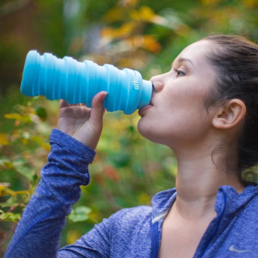 Que Collapsible Water Bottle, Iceberg, 355 ml - كيو - Image 6