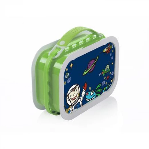 Yubo Deluxe Lunchbox-Color: Green-Space Yubo Deluxe Lunchbox-Color: Green-Space