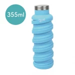 Que Collapsible Water Bottle, Iceberg, 355 ml - كيو