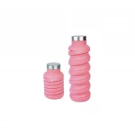 Que Collapsible Water Bottle, Coral Pink, 590 ml - كيو