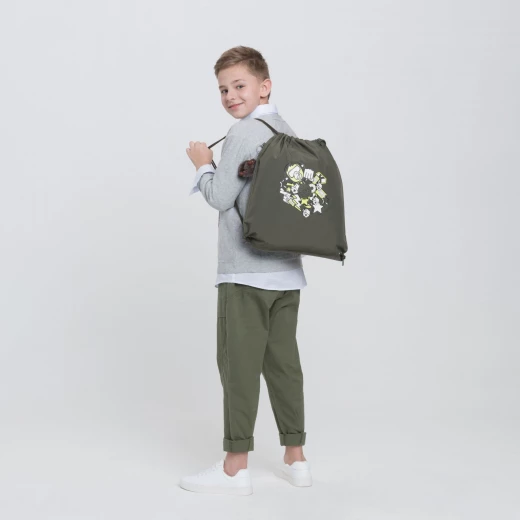 Kipling Supertapoo Light Garden Grey Fun - كيبلينج - Image 5