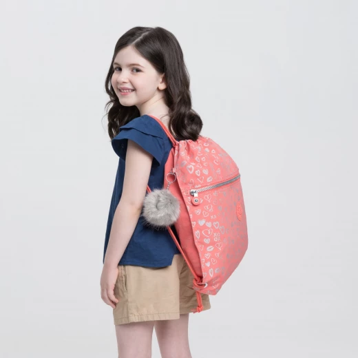 Kipling Supertapoo  Hearty Pink Met - كيبلينج - Image 2