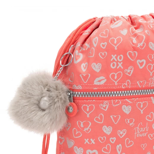 Kipling Supertapoo  Hearty Pink Met - كيبلينج - Image 3