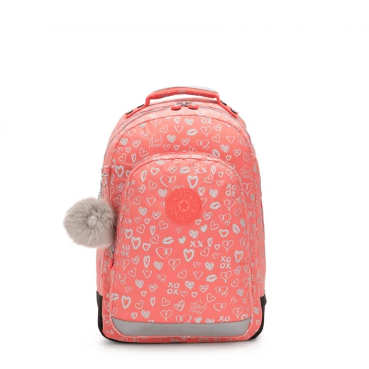 Kipling Class Room Hearty Pink Met Kipling Class Room Hearty Pink Met
