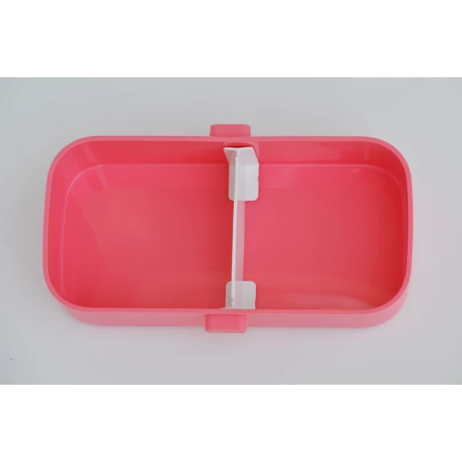 Look Back Lunch Box for Kids Adults, 2 layers, Leak Proof, FDA Approved, Pink - لوك باك - Image 7