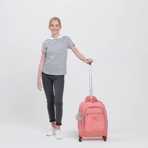 Kipling Echo Hearty Pink Met - كيبلينج - Image 5