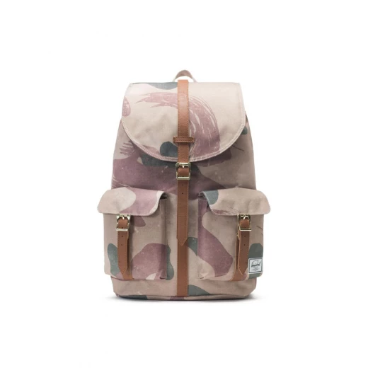 Herschel Dawson Color: Brhstrk Cmo/Tan Herschel Dawson Color: Brhstrk Cmo/Tan