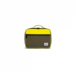 Herschel Pop Quiz Lunch Box  Color: Sulfur Rfl/Oliv - هيرشل