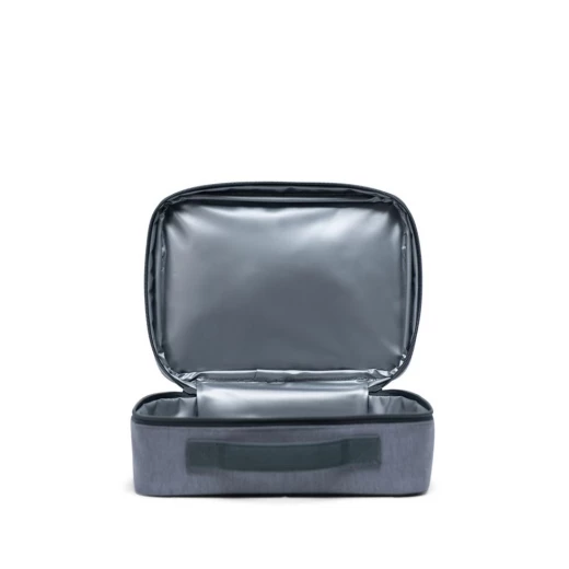 Herschel Pop Quiz Lunch Box  Color: Mid Grey/Medivl - هيرشل - Image 3