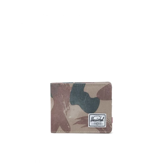 Herschel Roy + Coin RFID Color: Brush Camo Herschel Roy + Coin RFID Color: Brush Camo