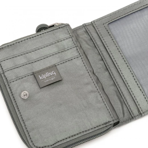 Kipling Money Power Metallic Stony - كيبلينج - Image 5