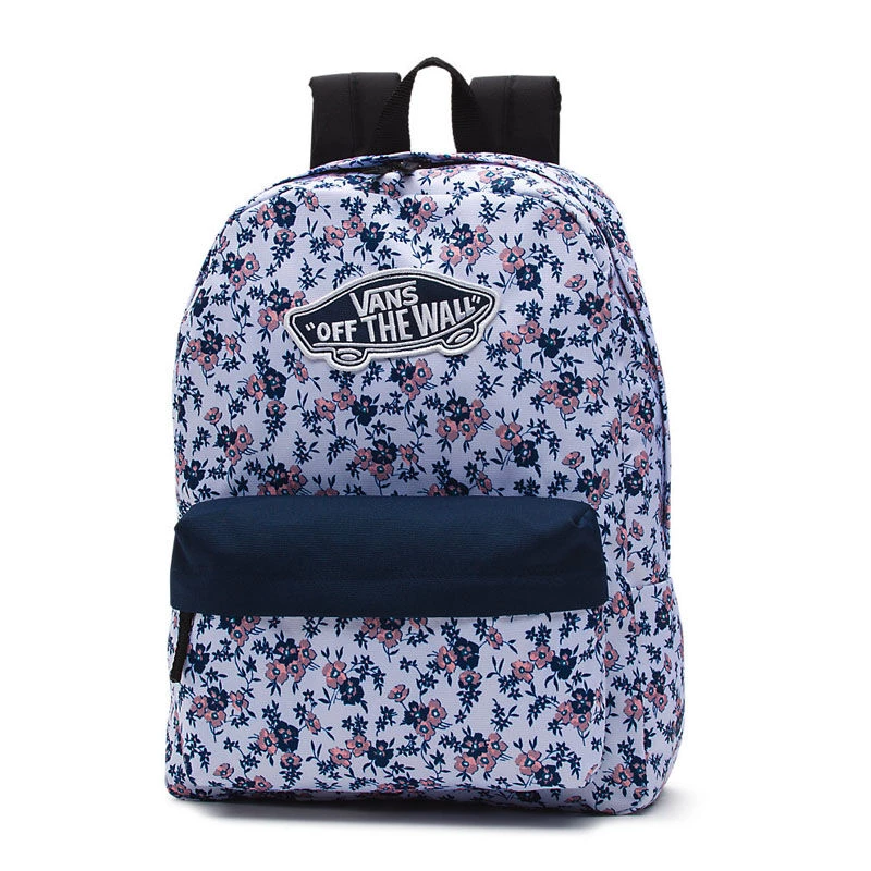 Vans Realm Backpack White Ditsy - فانز