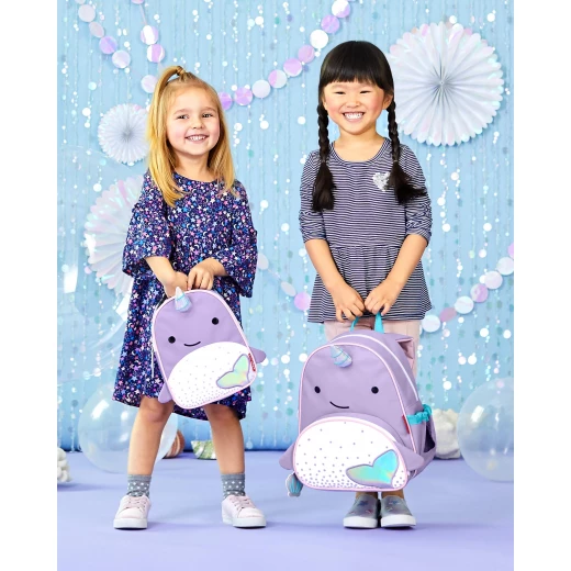 Skip Hop Zoo Little Kid Backpack, Narwhal - سكيب هوب - Image 5