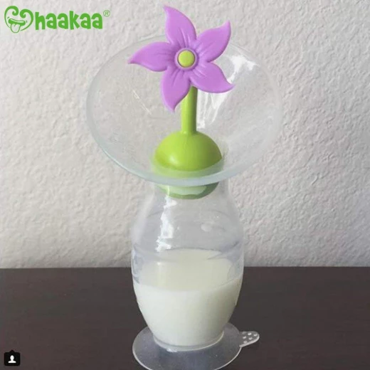Haakaa Manual Breast Pump with Stopper 4oz/100ml - Haakaa - Image 7