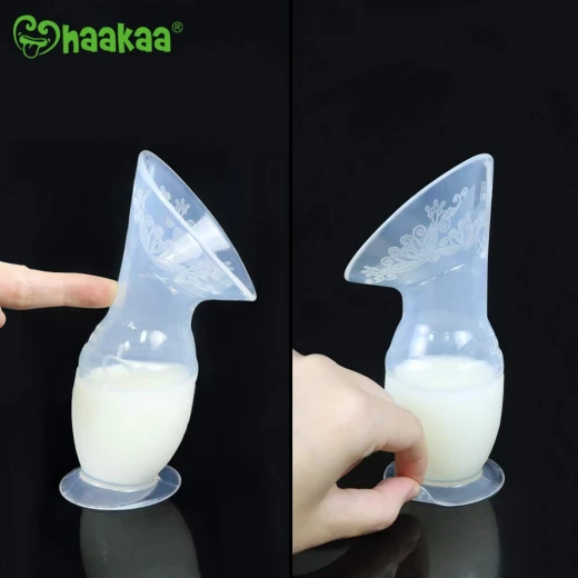 Haakaa Manual Breast Pump with Stopper 4oz/100ml - Haakaa - Image 9