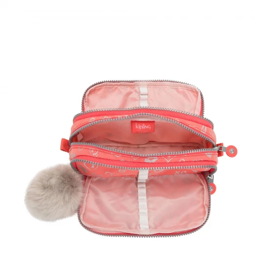 Kipling Gitroy Hearty Pink Met - كيبلينج - Image 3