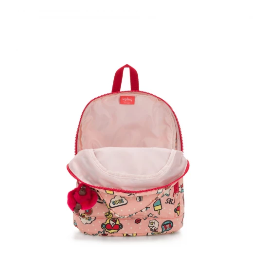 Kipling Heart BackPack Monkey Play - كيبلينج - Image 5