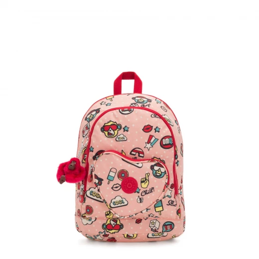 Kipling Heart BackPack Monkey Play Kipling Heart BackPack Monkey Play