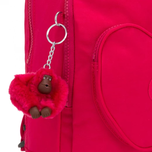 Kipling Heart BackPack True Pink - كيبلينج - Image 5