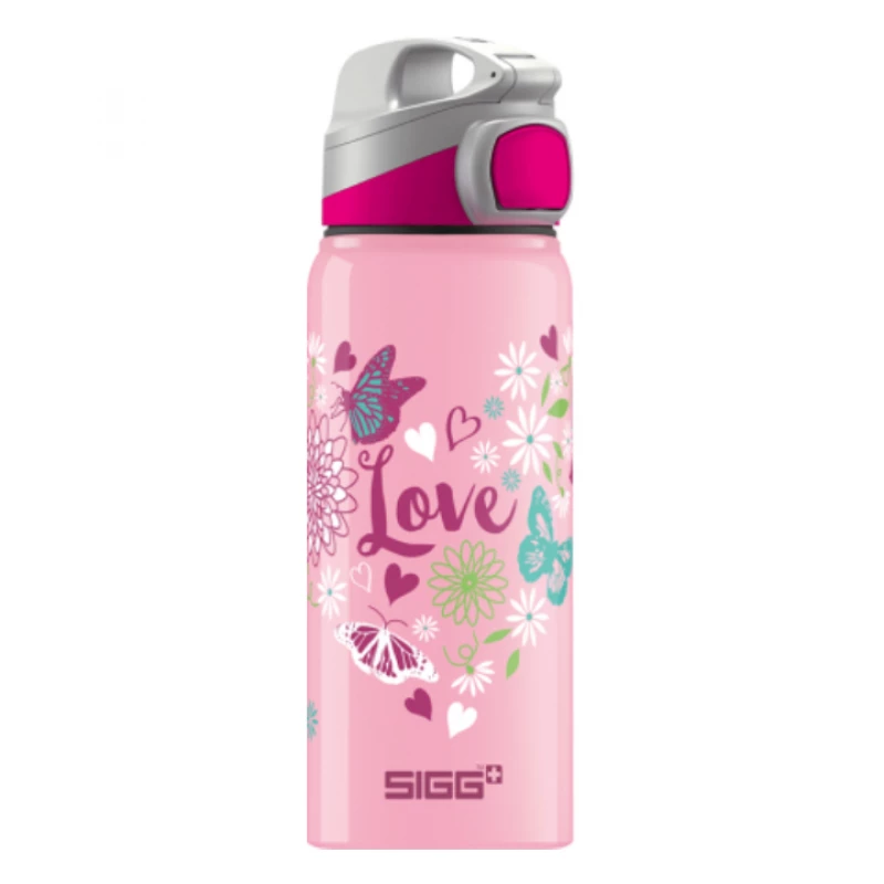 SIGG Kids Water Bottle Miracle Alu Love 0.6 L - سيغ