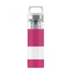 SIGG Thermo Flask Hot & Cold Glass Berry Bottle 0.4 L - سيغ