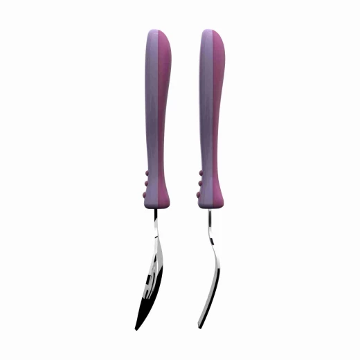Zak Designs Fancy Nancy Easy Grip Flatware 2 pcs - زاك ديزاينز - Image 4
