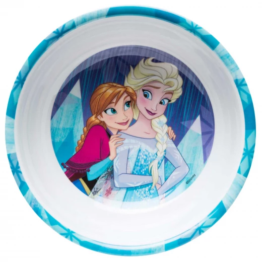 Zak Designs Frozen Girl 5.5 Inch Melamine Bowl With Rim Zak Designs Frozen Girl 5.5 Inch Melamine Bowl With Rim