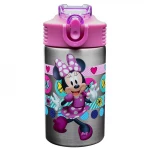 Zak Designs Minnies Happy Helpers 15.5 oz SS Palouse Bottle - زاك ديزاينز