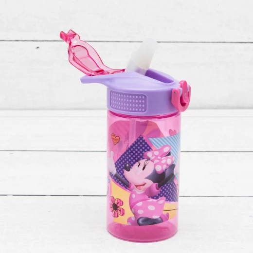 Zak Designs Minnies Happy Helpers 16 oz PP Park Straw Bottle - زاك ديزاينز - Image 3