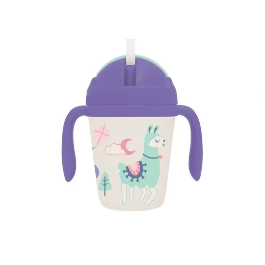 Penny Bamboo Sippy Cup - Loopy Llama Penny Bamboo Sippy Cup - Loopy Llama