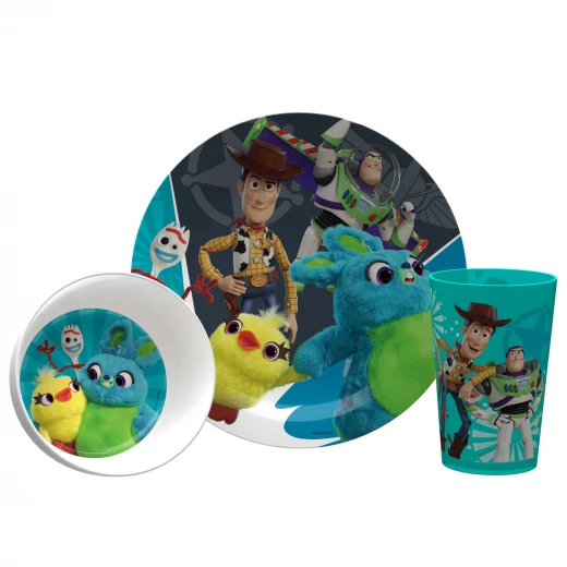 Zak Designs Toy Story 4 Plate, Bowl and Tumbler 3 pcs Window Box Zak Designs Toy Story 4 Plate, Bowl and Tumbler 3 pcs Window Box