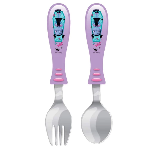Zak Designs Vampirina Easy Grip Flatware 2pc Zak Designs Vampirina Easy Grip Flatware 2pc