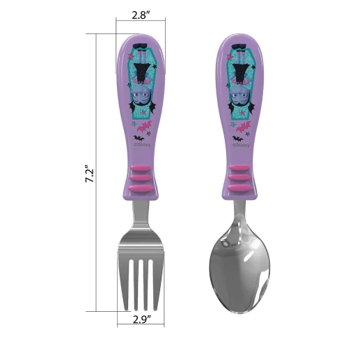 Zak Designs Vampirina Easy Grip Flatware 2pc - زاك ديزاينز - Image 4