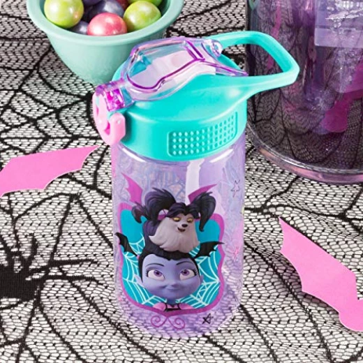 Zak Designs Vampirina 16oz PP Park Straw Bottle - زاك ديزاينز - Image 2