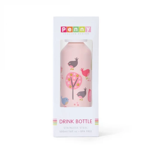 Penny Drink Bottle Stainless Steel - Chirpy Bird