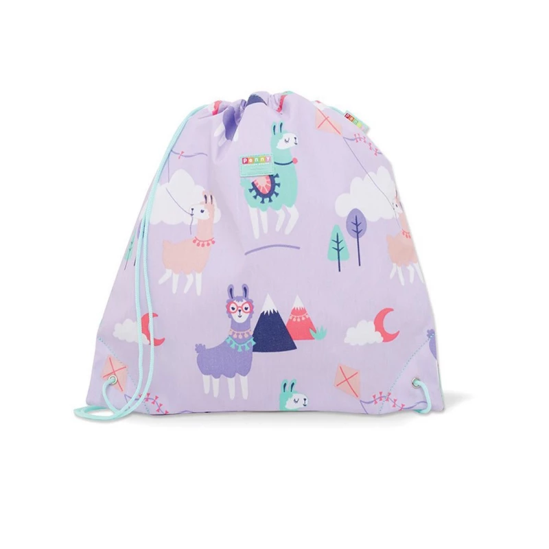 Penny Drawstring Bag - Loopy Llama - بيني سكالان