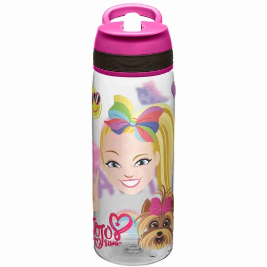 Zak Designs Jojo Siwa Pink 25oz Tritan Union Straw Bottle Zak Designs Jojo Siwa Pink 25oz Tritan Union Straw Bottle