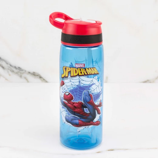 Zak Designs SpiderMan Classic 25 oz Tritan Union Straw Bottle - زاك ديزاينز - Image 3