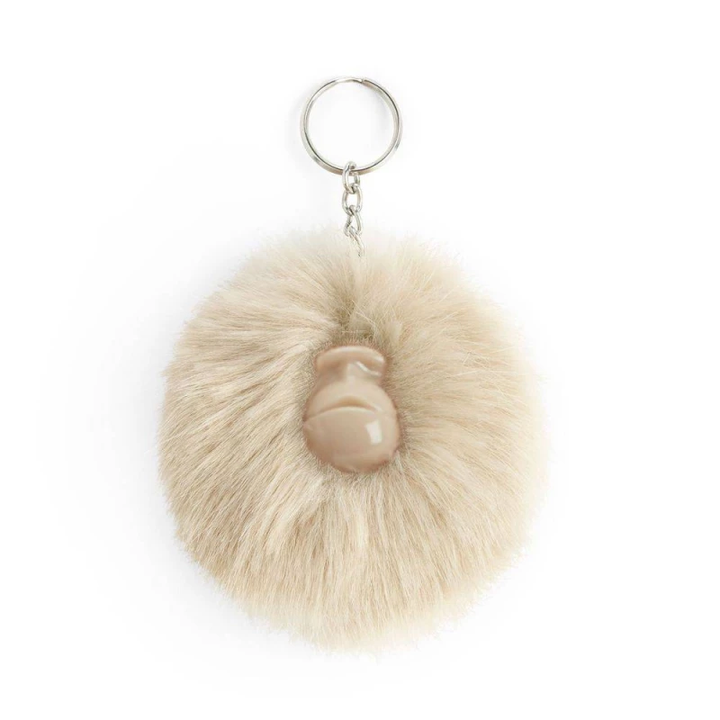 POMPOM MONKEY(10) Silver Beige - كيبلينج