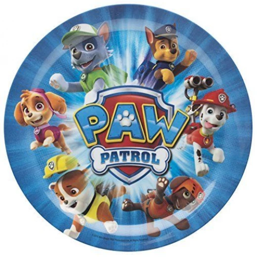 ak! Designs Paw Patrol Chase & Skye Melamine Plates - زاك ديزاينز - Image 5