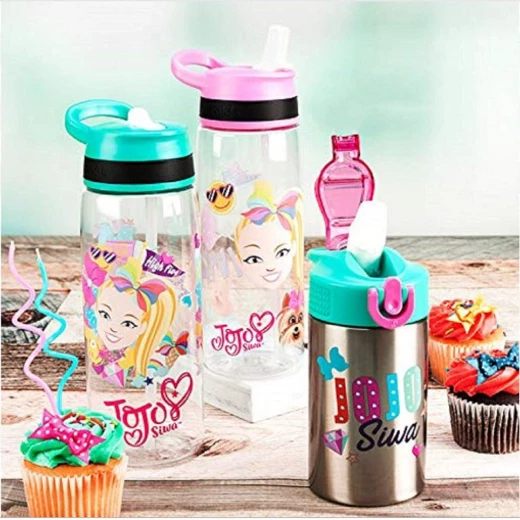 Zak Jojo Siwa Pink 25oz Tritan Union Straw Bottle - زاك ديزاينز - Image 2