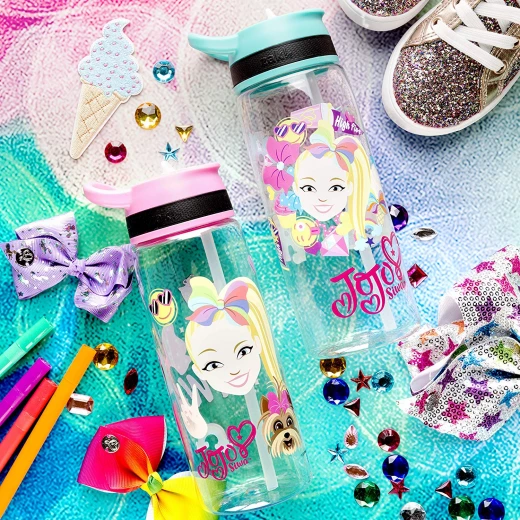 Zak Jojo Siwa Pink 25oz Tritan Union Straw Bottle - زاك ديزاينز - Image 3