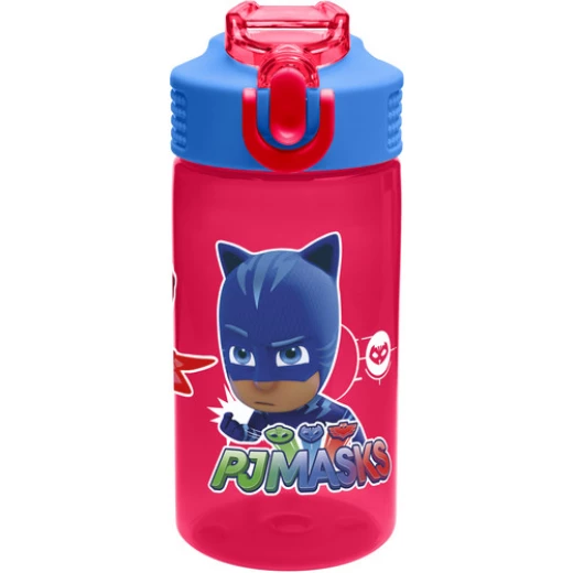 Zak PJ Masks Water Bottle with Straw, Catboy, Owlette & Gekko Zak PJ Masks Water Bottle with Straw, Catboy, Owlette & Gekko