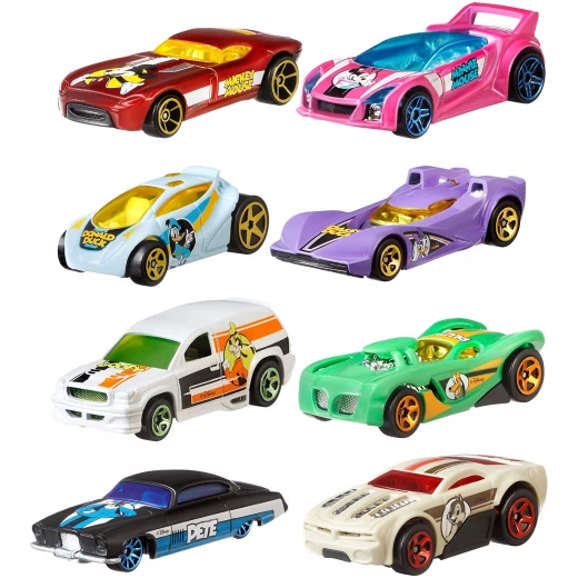 Hot Wheels Disney Assorted Vehicles Characters - Assortment Hot Wheels Disney Assorted Vehicles Characters - Assortment